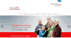 Desktop Screenshot of prevent-heart-attack.com