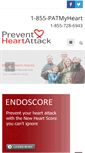 Mobile Screenshot of prevent-heart-attack.com